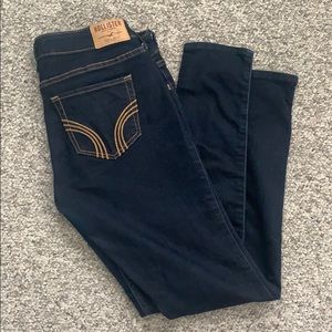 Hollister dark blue jeans